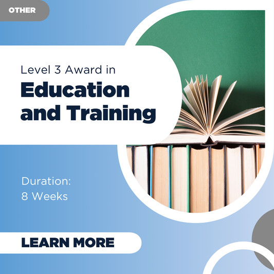 Level 3 Award in Education & Training